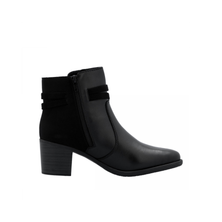 Lak Korak Rieker ženska kratka čizma Y2066-00