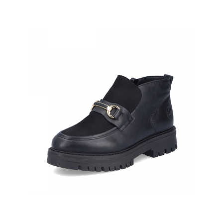 Lak Korak Rieker ženske gležnjače 47582-00