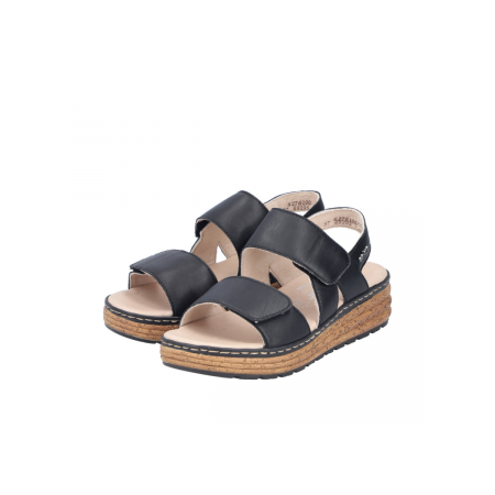 Lak Korak Rieker ženske sandale 62761-00