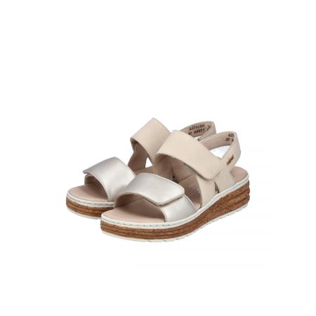 Lak Korak Rieker ženske sandale 62761-90