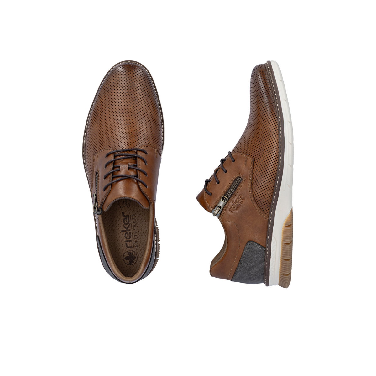 Rieker muške cipele 14412-24 Lak Korak