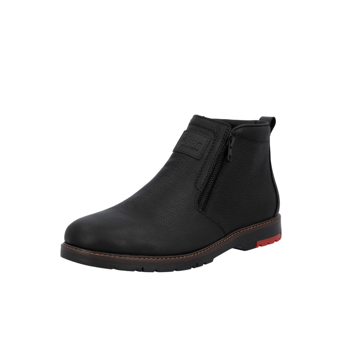 Rieker muške gležnjače 10553-00 Lak Korak