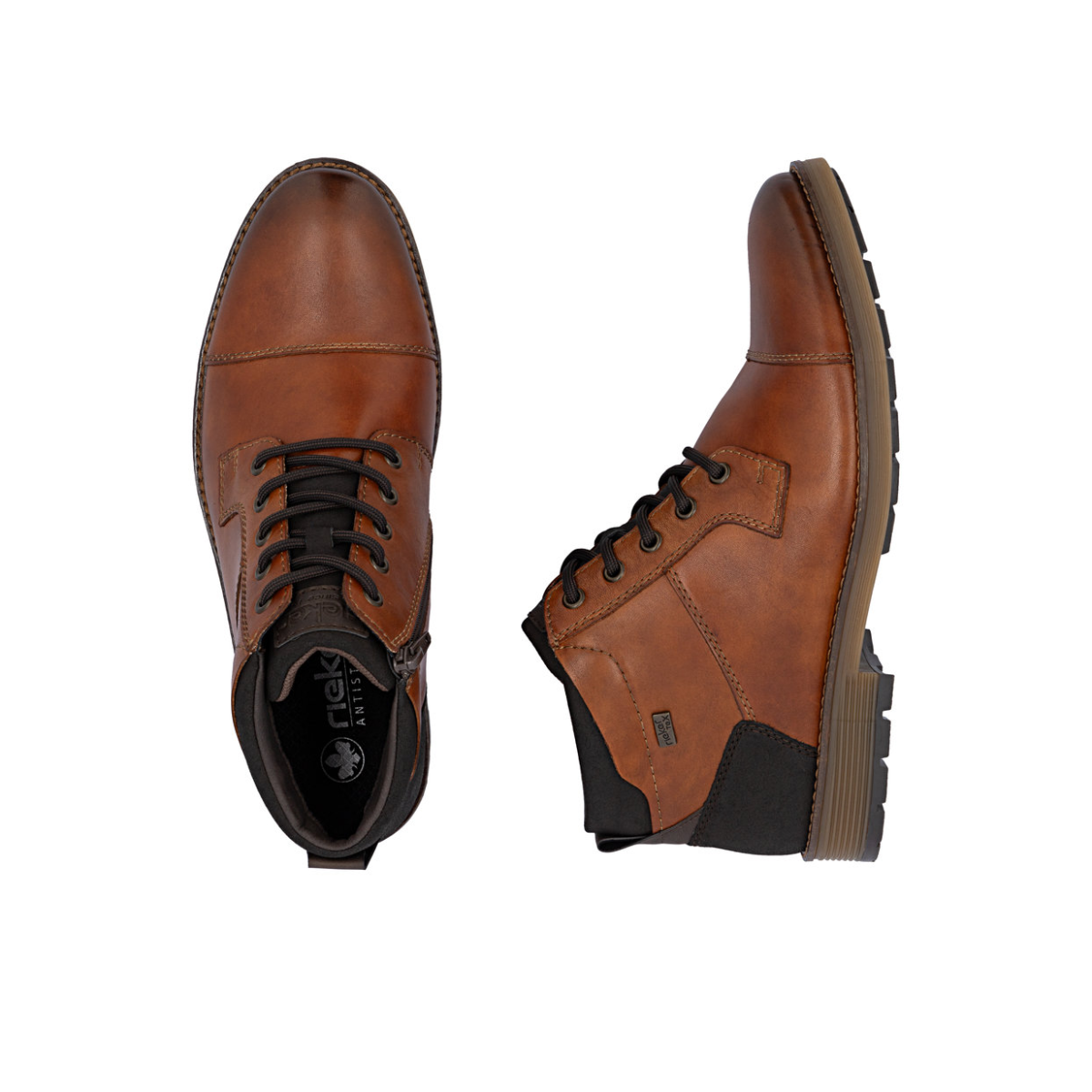 Rieker muške gležnjače F4500-24 Lak Korak