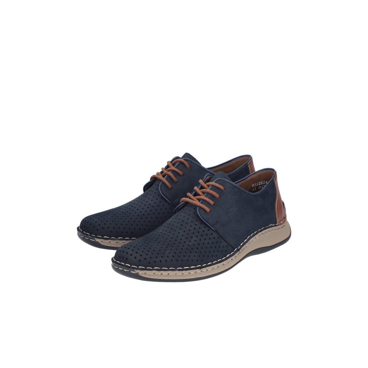 Rieker muške polucipele 05226-14 Lak Korak