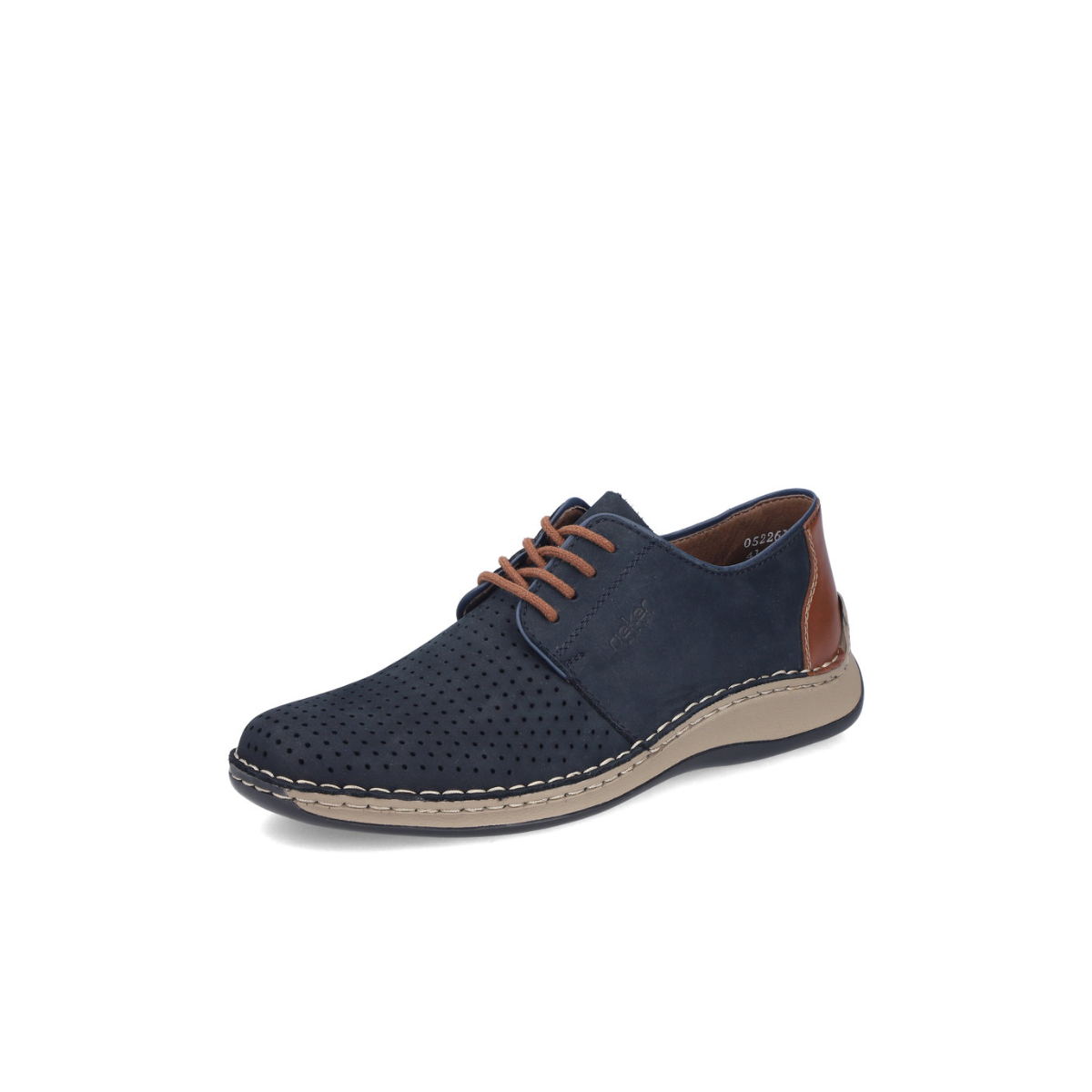 Rieker muške polucipele 05226-14 Lak Korak