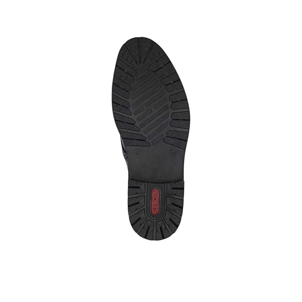 Rieker muške polucipele 14642-00 Lak Korak