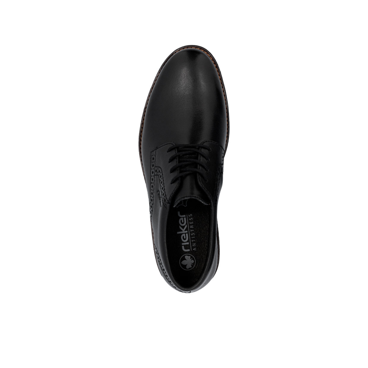 Rieker muške polucipele 14642-00 Lak Korak