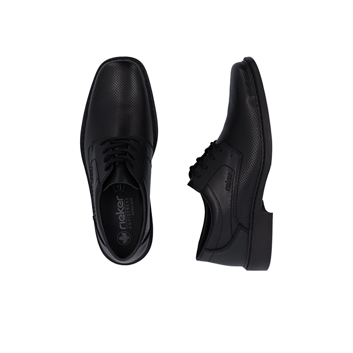 Rieker muške polucipele B0804-00 Lak Korak