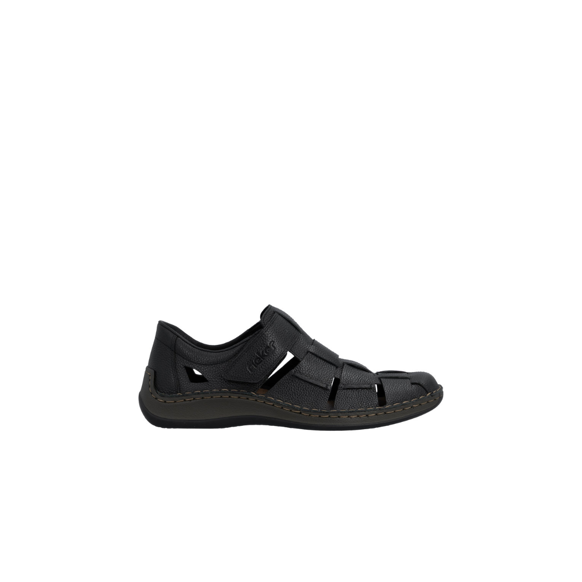 Rieker muške polusandale 05281-00 Lak Korak