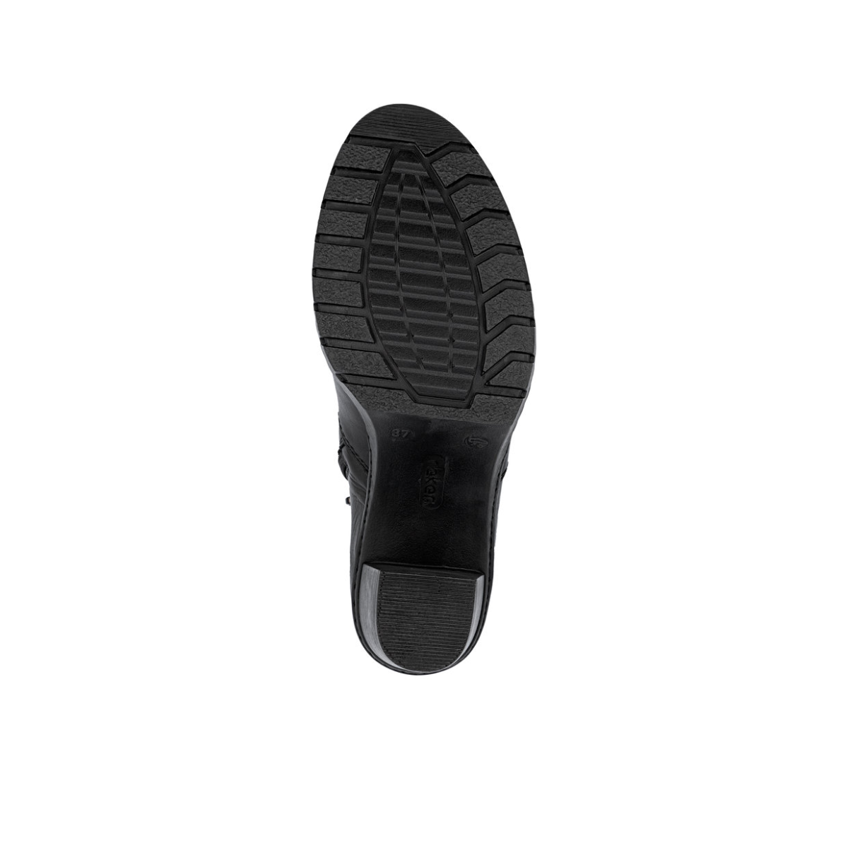 Rieker ženska kratka čizma Y2577-00 Lak Korak