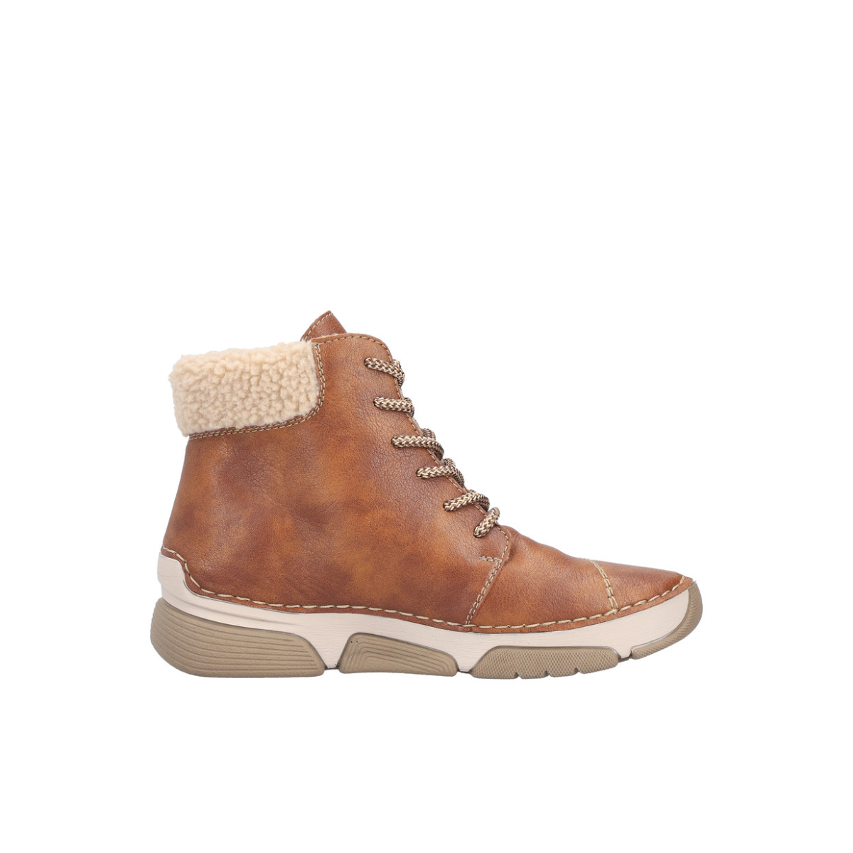 Rieker ženske gležnjače 45931-24 Lak Korak