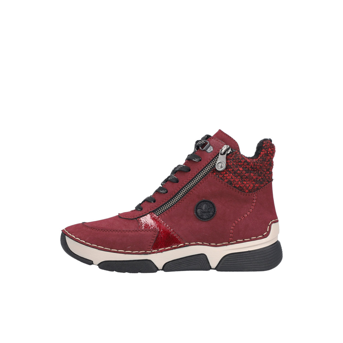 Rieker ženske gležnjače 45960-35 Lak Korak