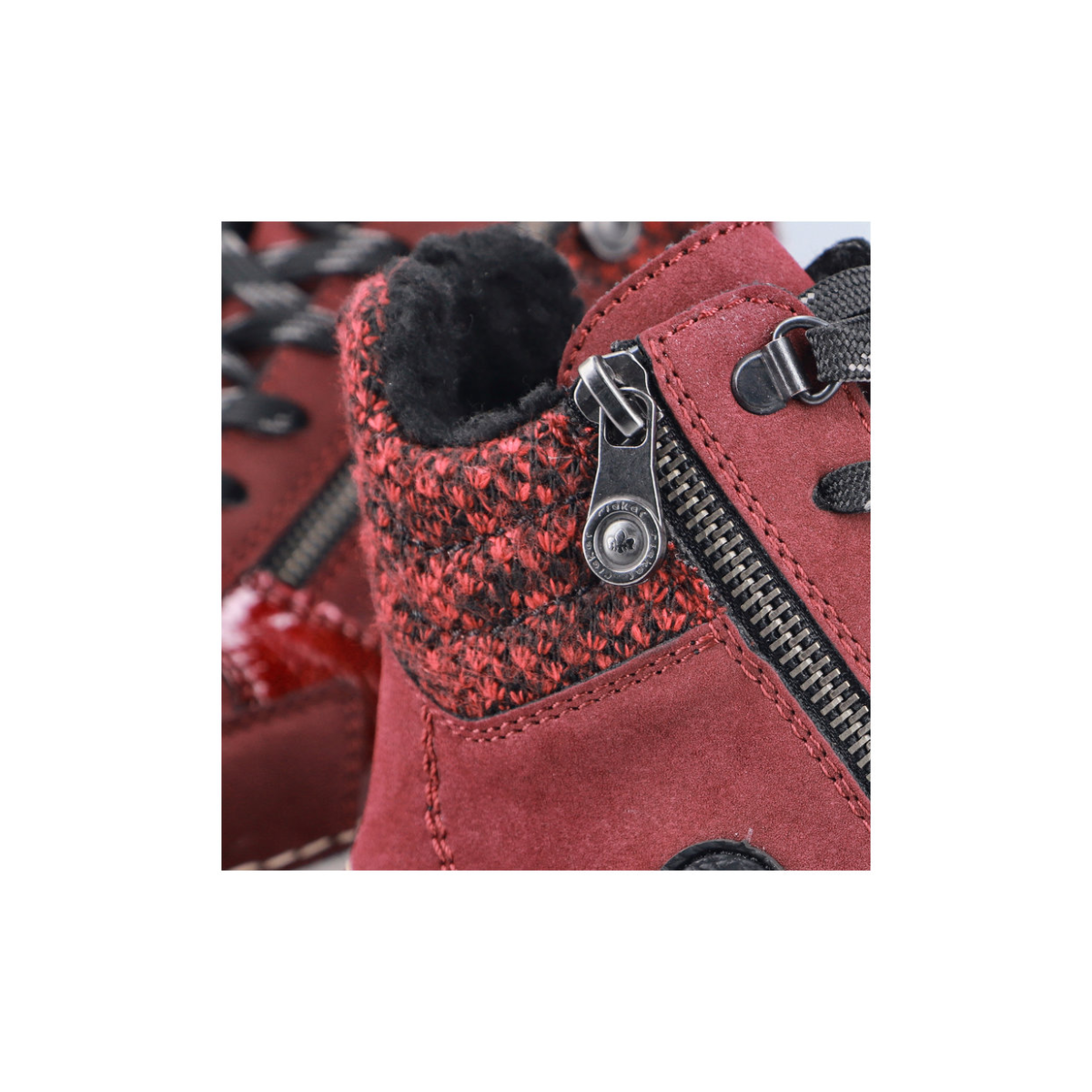 Rieker ženske gležnjače 45960-35 Lak Korak