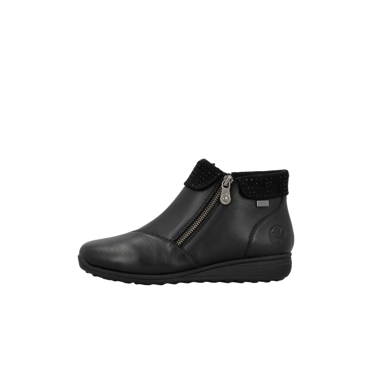 Rieker ženske gležnjače 47252-00 Lak Korak