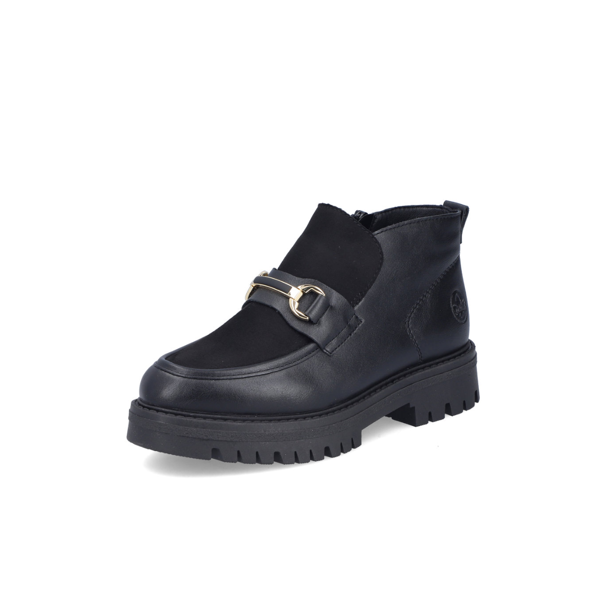 Rieker ženske gležnjače 47582-00 Lak Korak