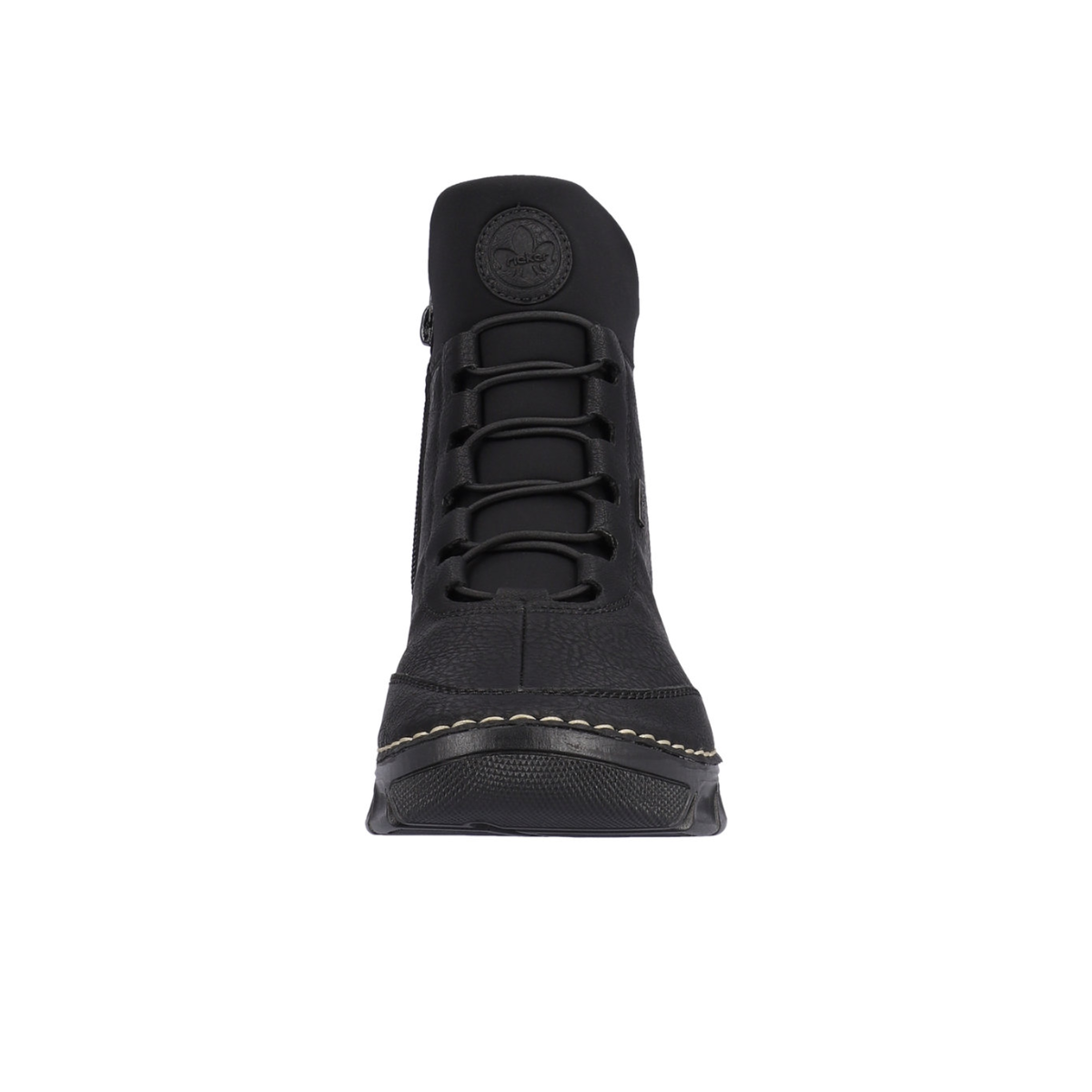 Rieker ženske gležnjače 55069-00 Lak Korak