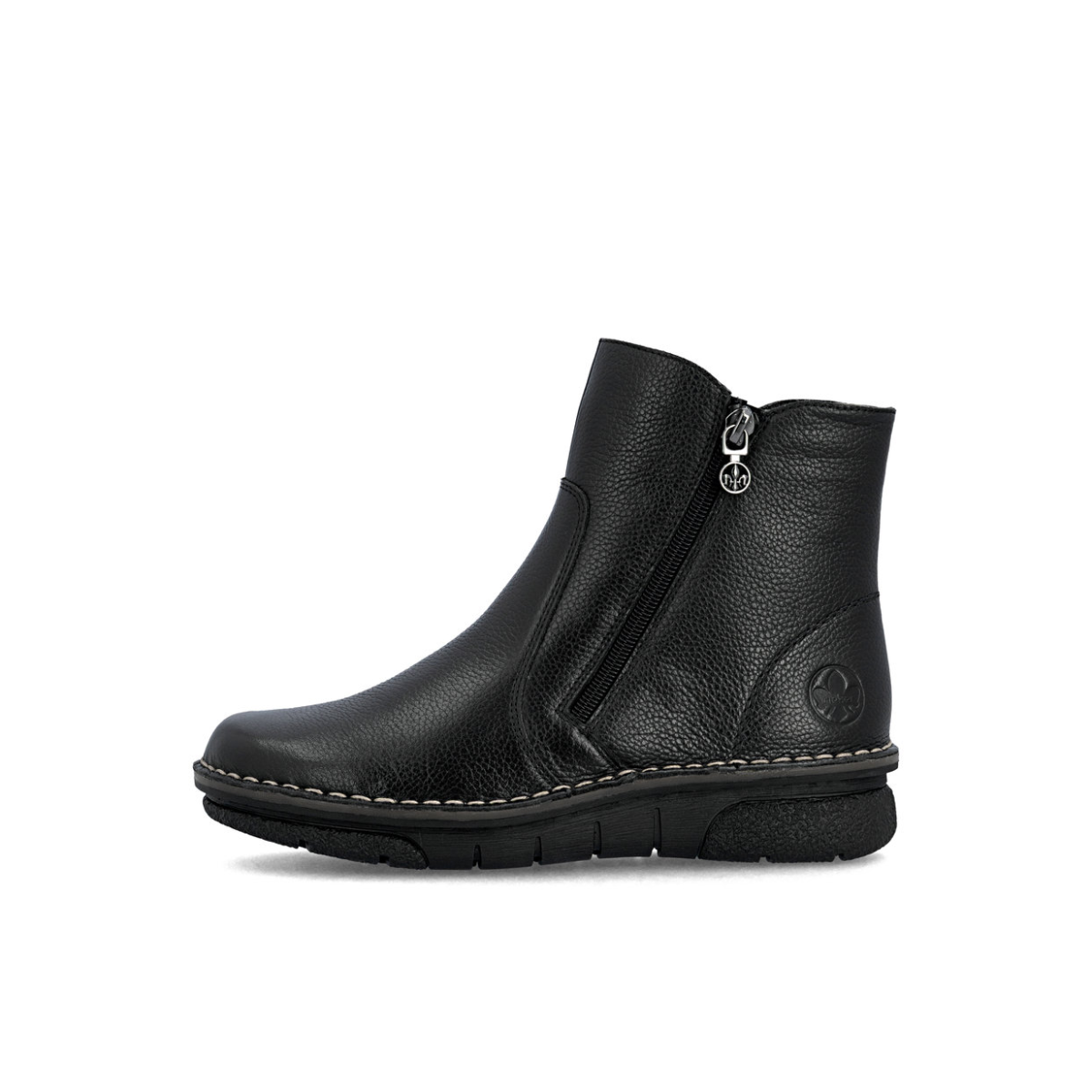 Rieker ženske gležnjače 73365-00 Lak Korak