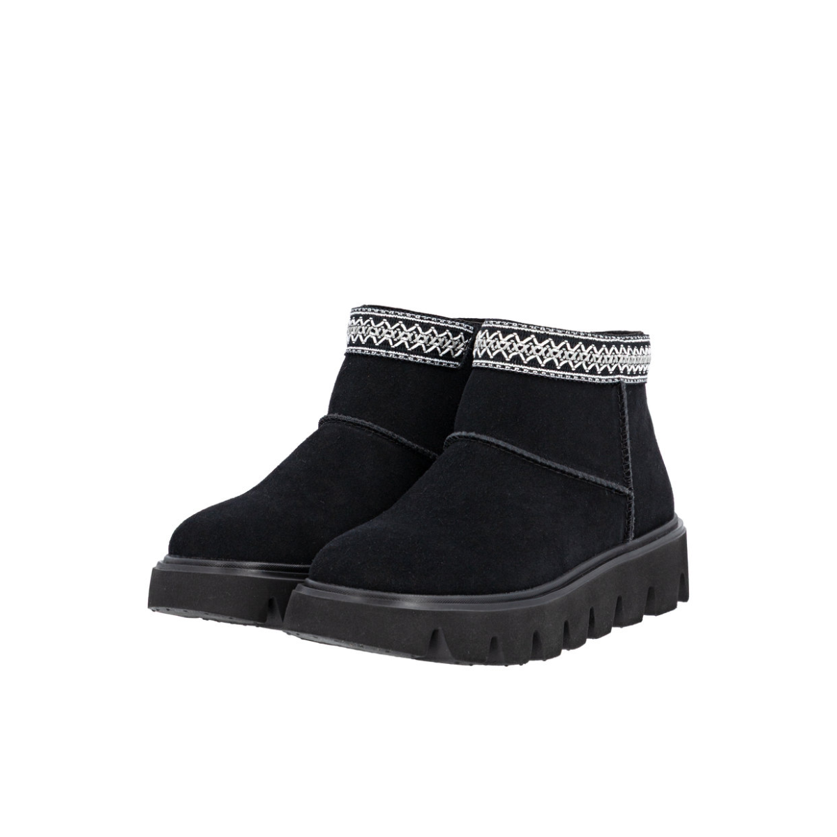 Rieker ženske gležnjače W2074-00 Lak Korak