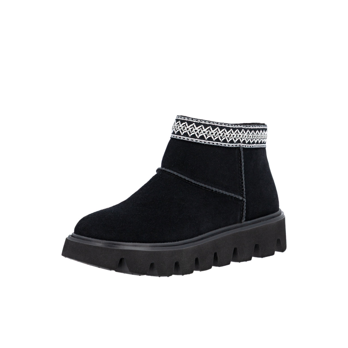 Rieker ženske gležnjače W2074-00 Lak Korak