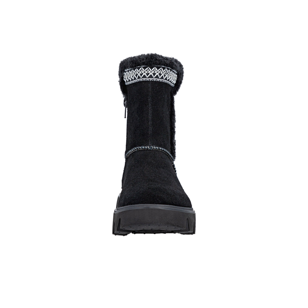 Rieker ženske gležnjače W2075-00 Lak Korak