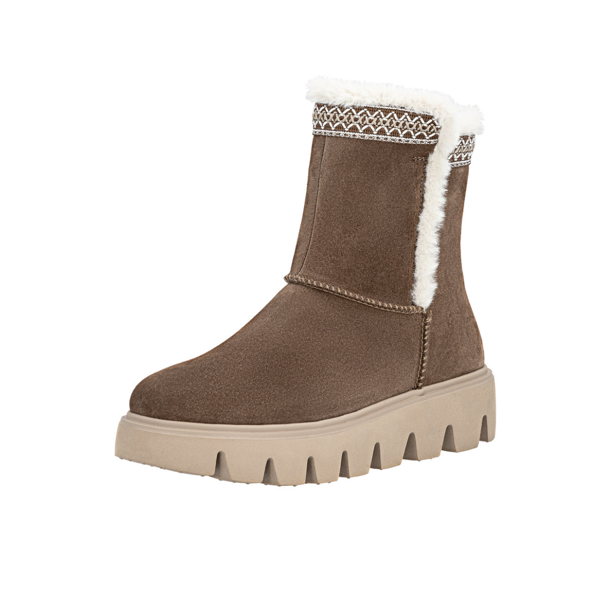 Rieker ženske gležnjače W2075-20 Lak Korak