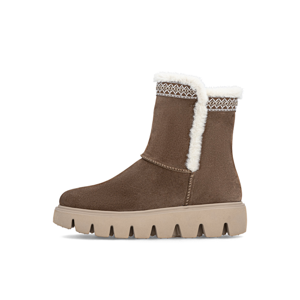 Rieker ženske gležnjače W2075-20 Lak Korak