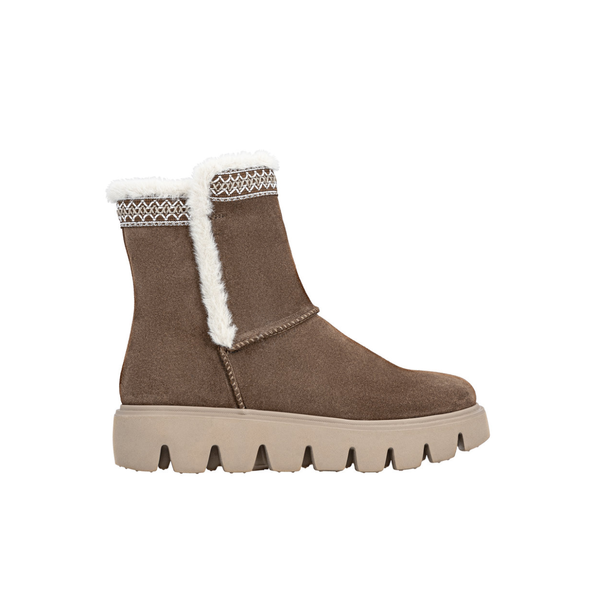 Rieker ženske gležnjače W2075-20 Lak Korak