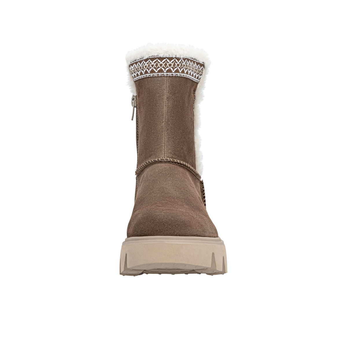 Rieker ženske gležnjače W2075-20 Lak Korak