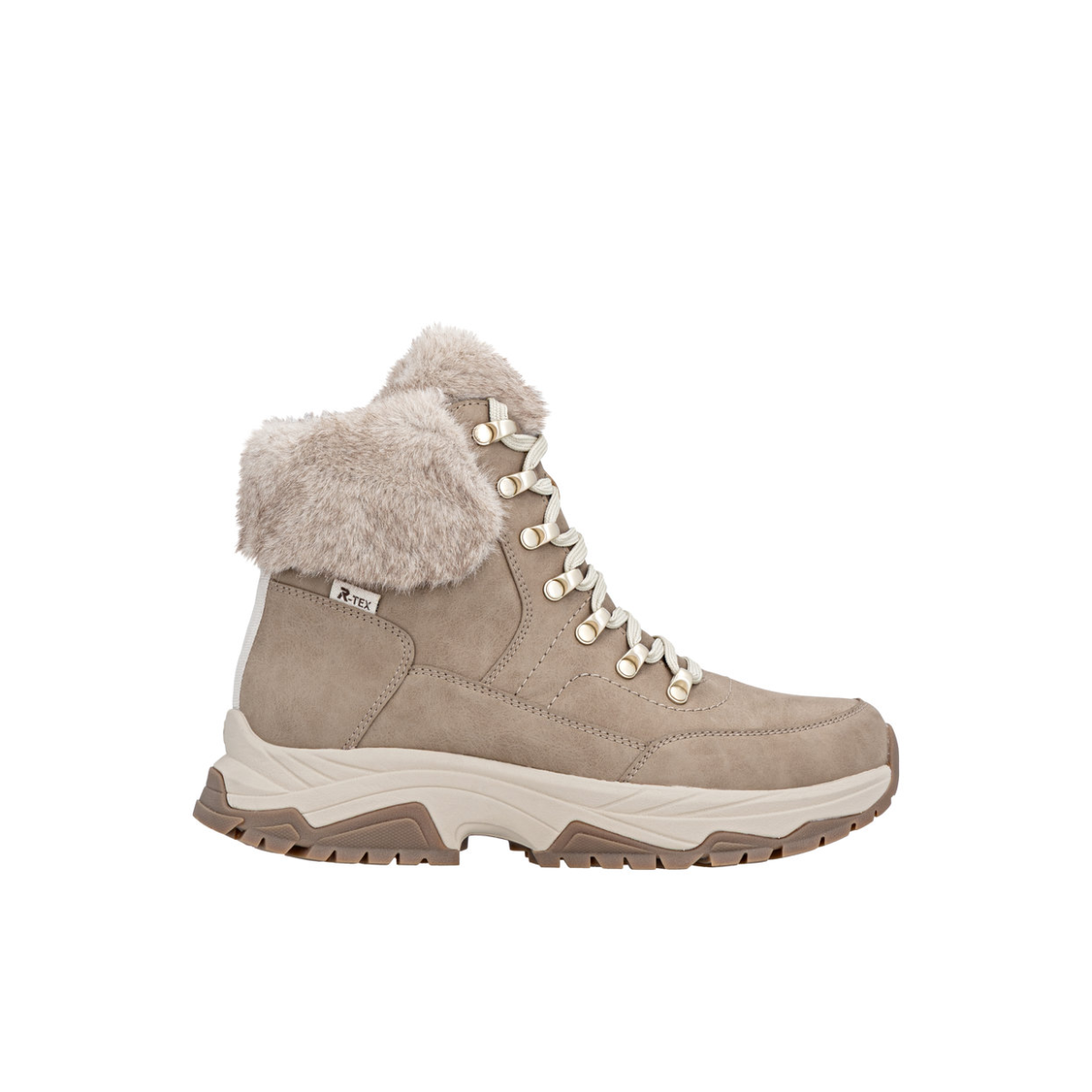 Rieker ženske gležnjače W3971-20 Lak Korak