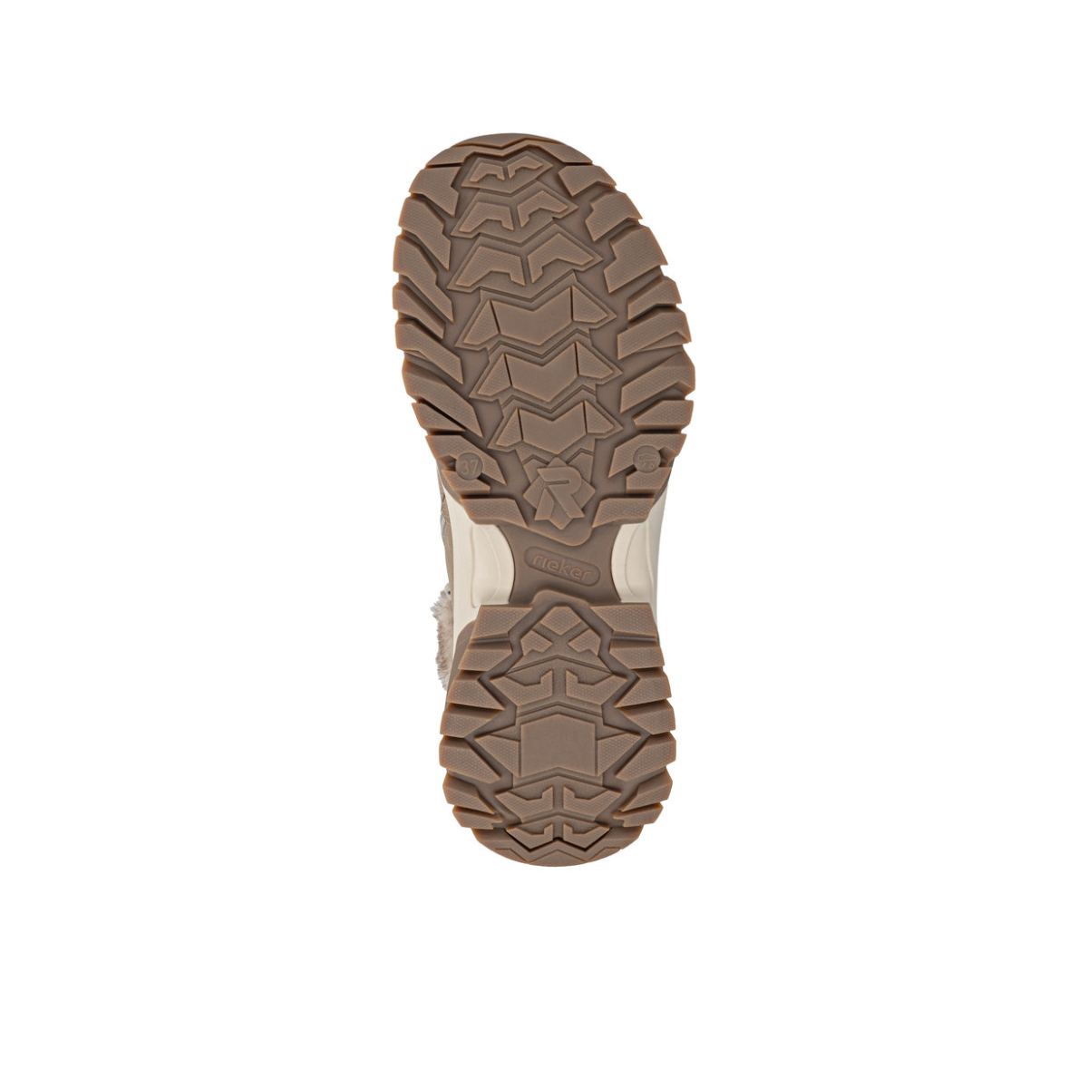 Rieker ženske gležnjače W3971-20 Lak Korak