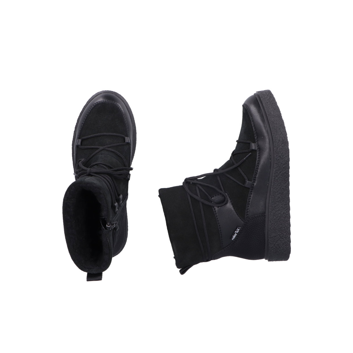 Rieker ženske gležnjače Y0051-00 Lak Korak