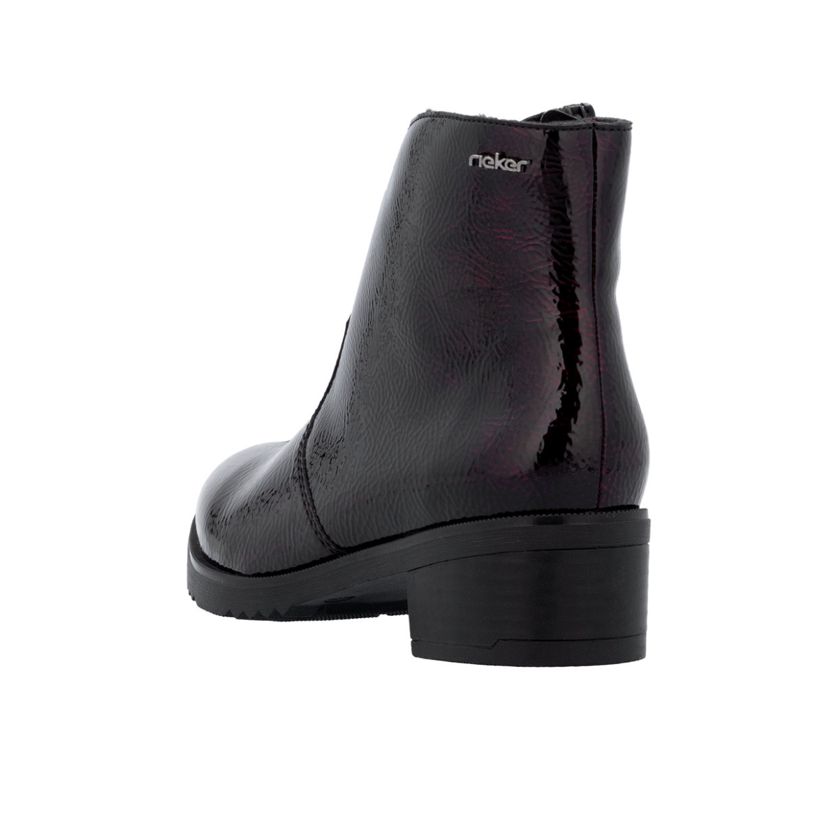 Rieker ženske gležnjače Y0553-35 Lak Korak