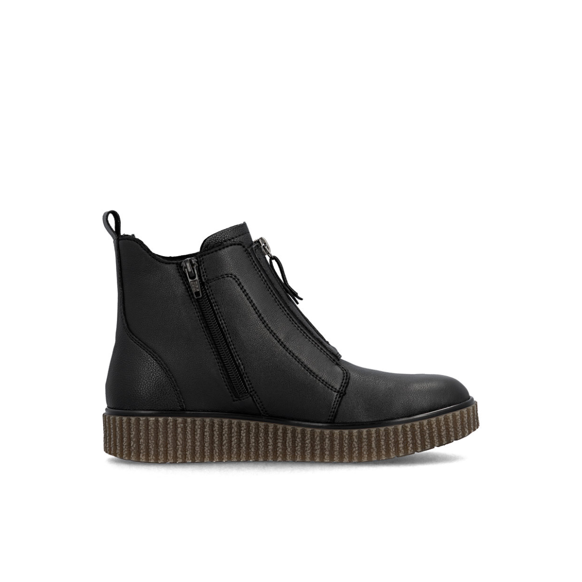 Rieker ženske gležnjače Y4354-00 Lak Korak