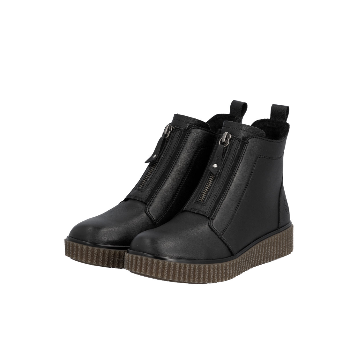 Rieker ženske gležnjače Y4354-00 Lak Korak