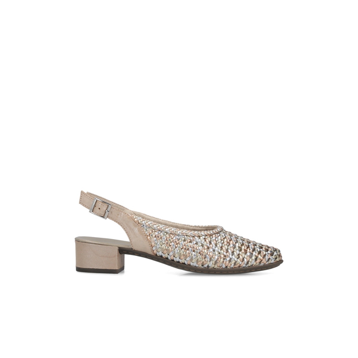 Rieker ženske polucipele 47078-90 Lak Korak