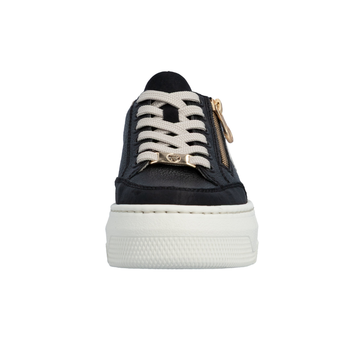 Rieker ženske polucipele M1912-00 Lak Korak