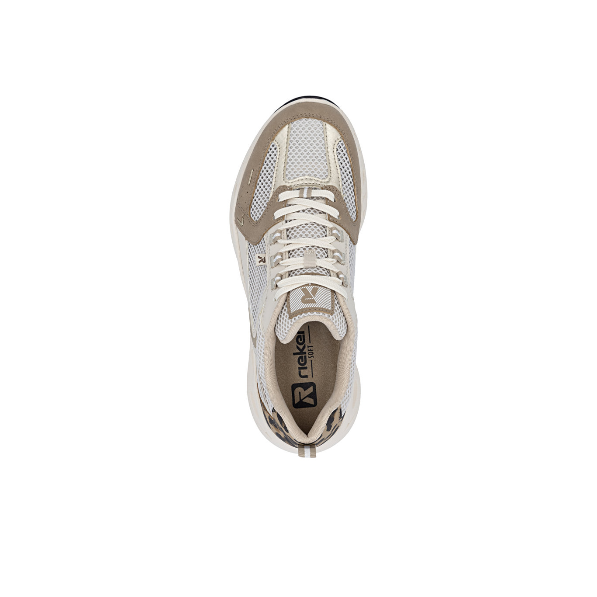 Rieker ženske polucipele M6501-60 Lak Korak