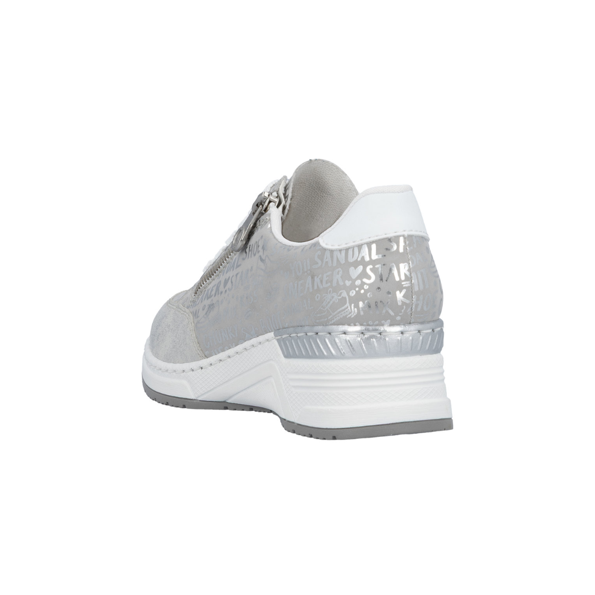 Rieker ženske polucipele N4316-90 Lak Korak