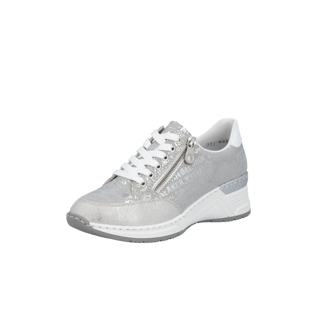 Rieker ženske polucipele N4316-90 Lak Korak