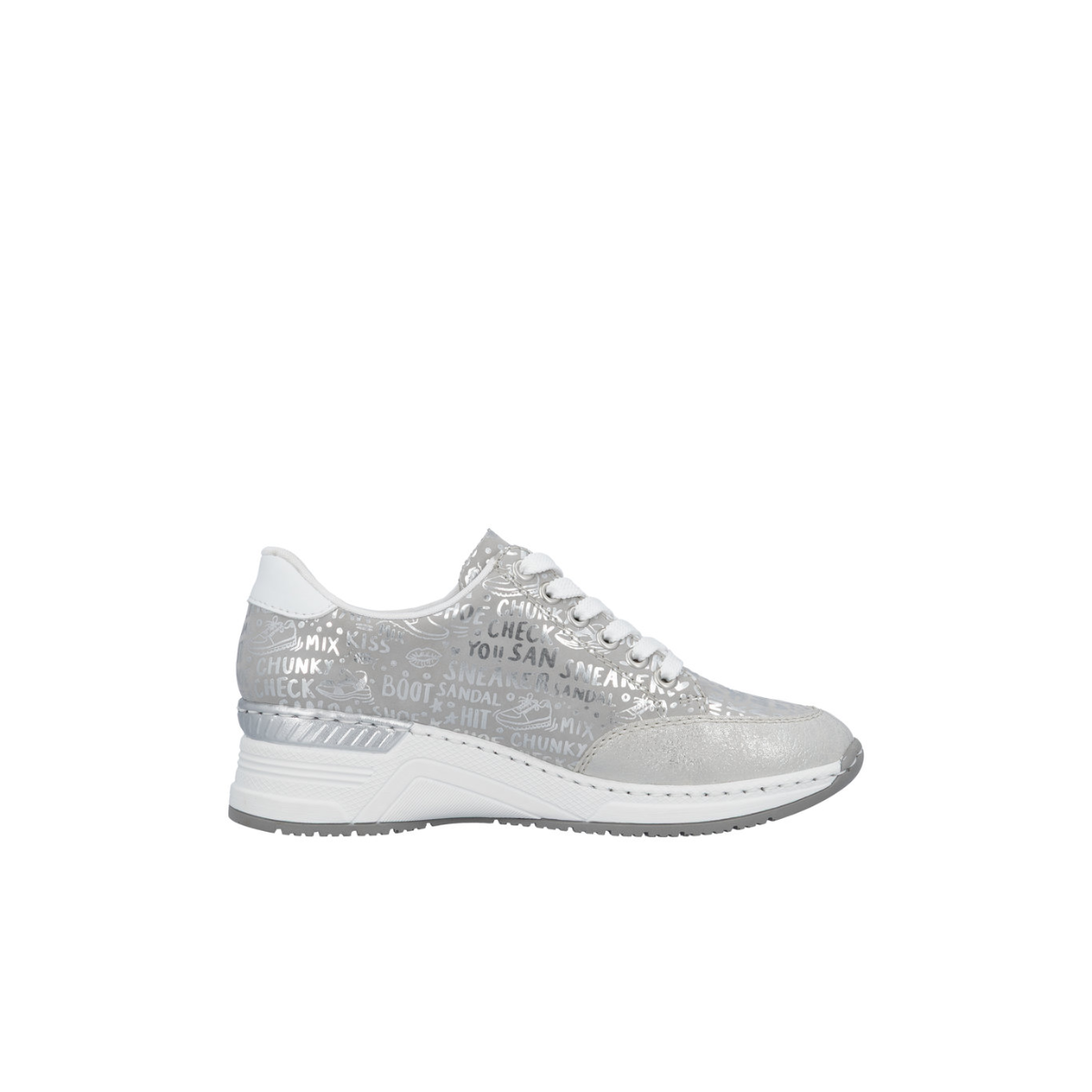 Rieker ženske polucipele N4316-90 Lak Korak