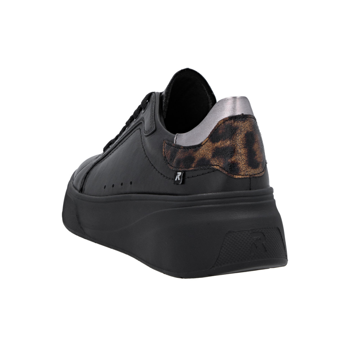 Rieker ženske polucipele W2303-00 Lak Korak