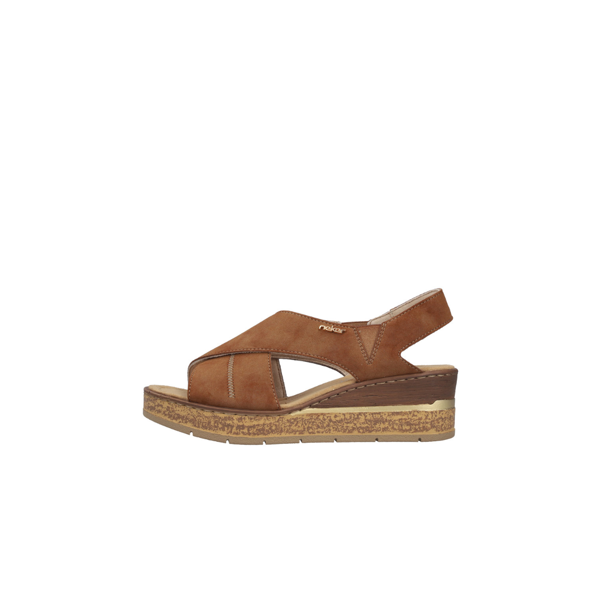 Rieker ženske sandale 63782-24 Lak Korak