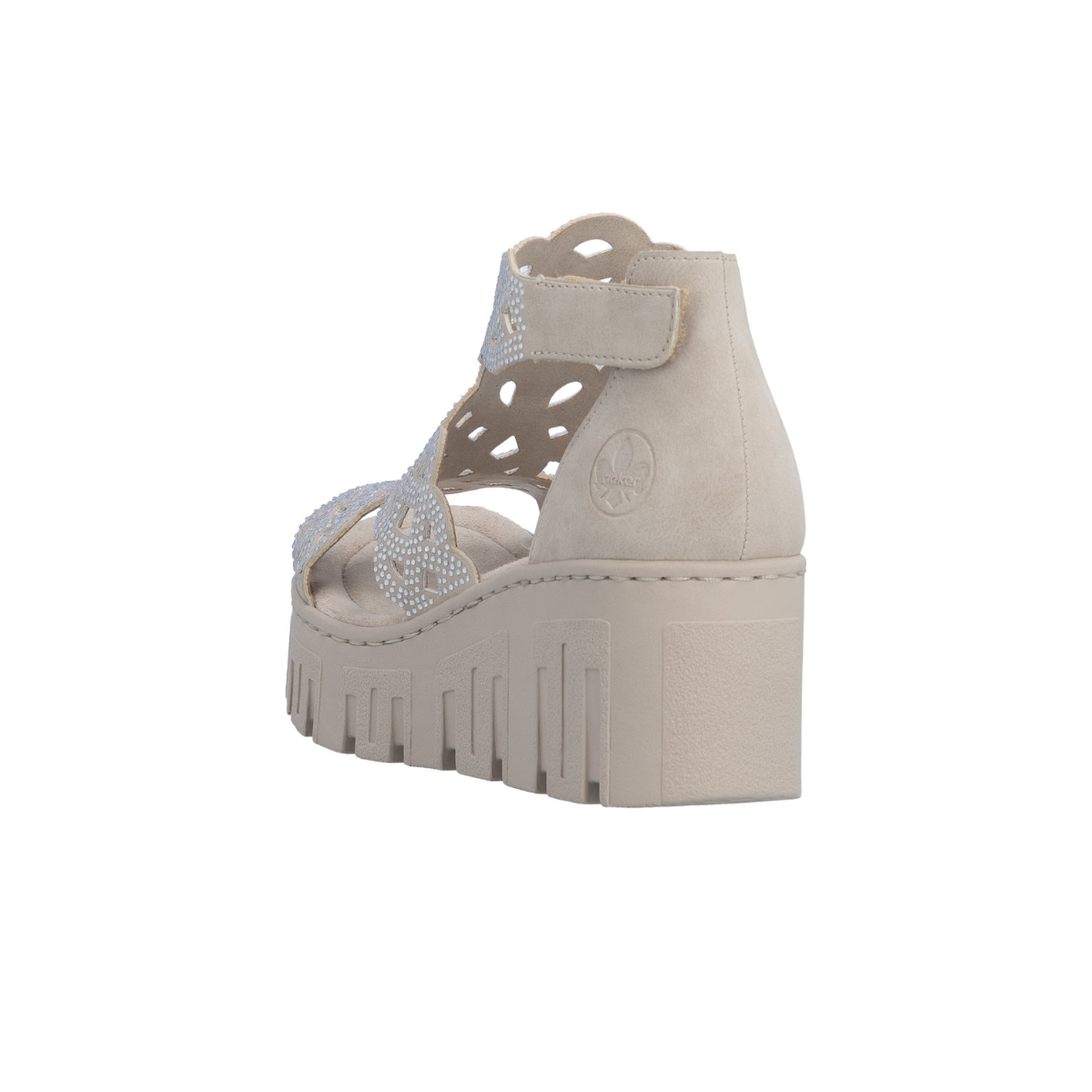 Rieker ženske sandale 68052-62 Lak Korak