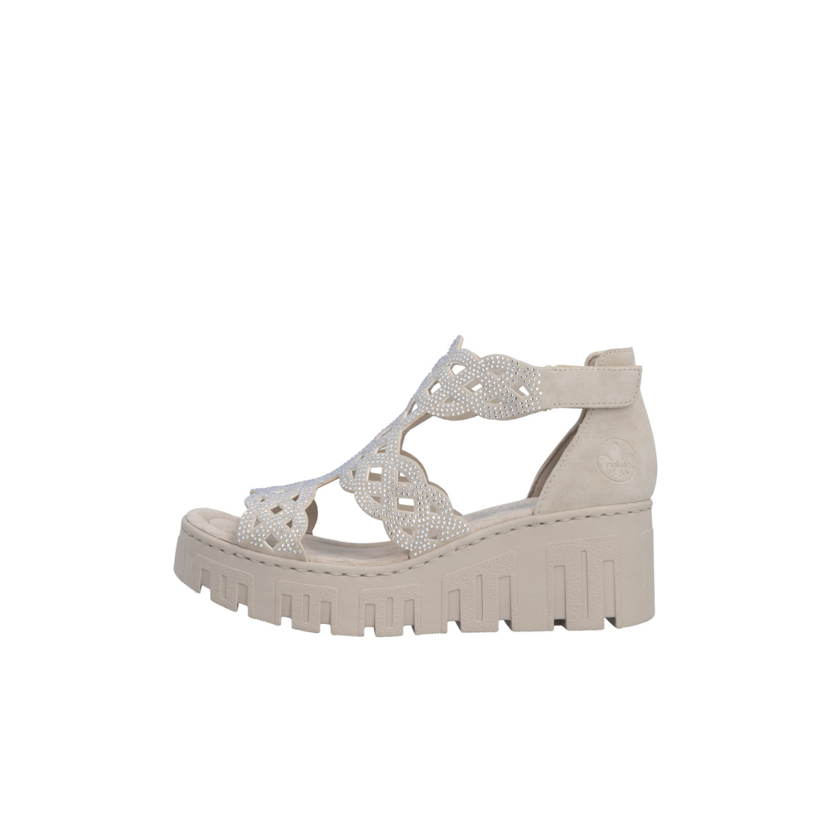 Rieker ženske sandale 68052-62 Lak Korak