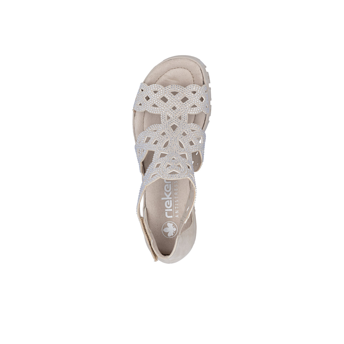 Rieker ženske sandale 68052-62 Lak Korak