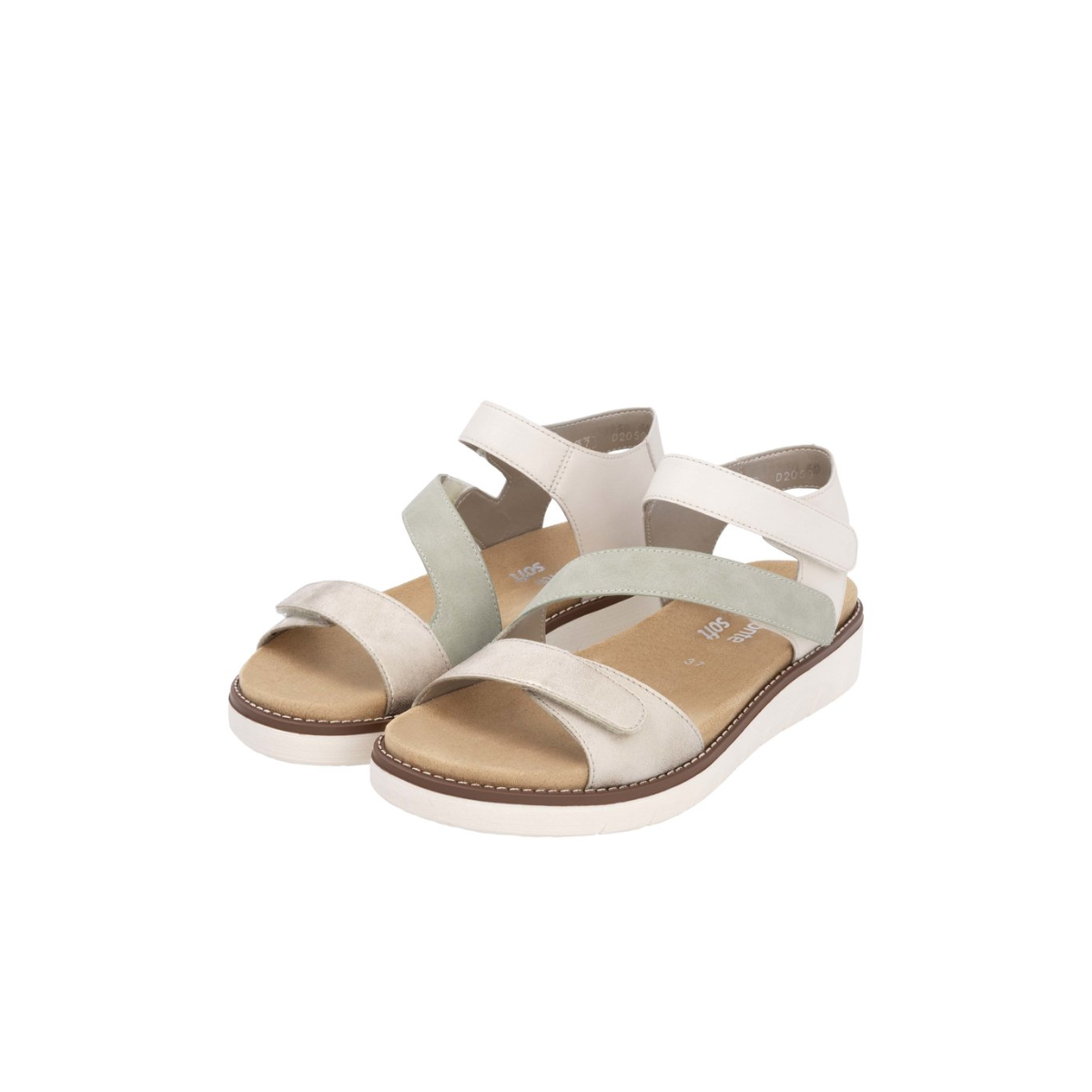 Rieker ženske sandale D2050-62 Lak Korak